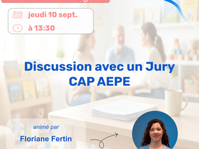 Discussion avec un Jury CAP AEPE